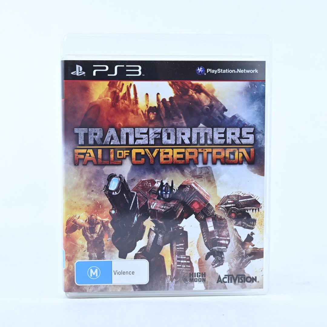 Transformers: Fall of Cybertron - Sony Playstation 3 / PS3 Game + Manual