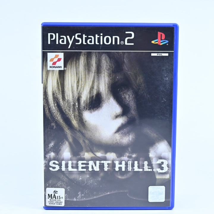 Silent Hill 3 - Sony Playstation 2 / PS2 Game + Manual - PAL - MINT DISC!