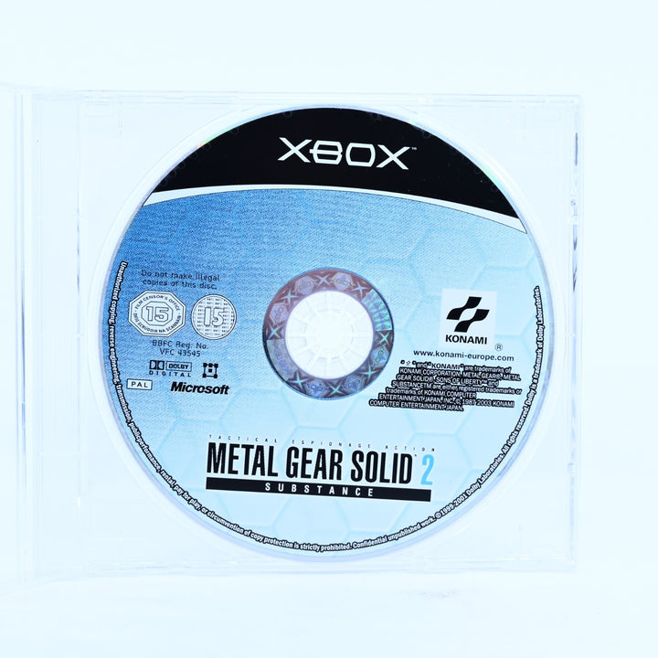 Metal Gear Solid 2: Substance - Original Xbox Game - Disc Only - PAL