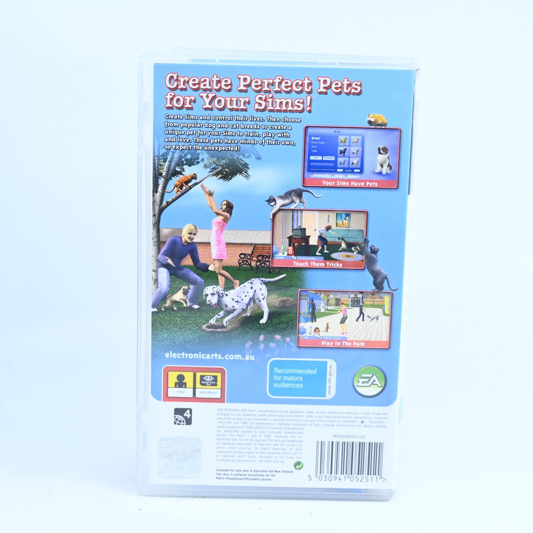 The Sims 2: Pets - Sony PSP Game + Manual - FREE POST!