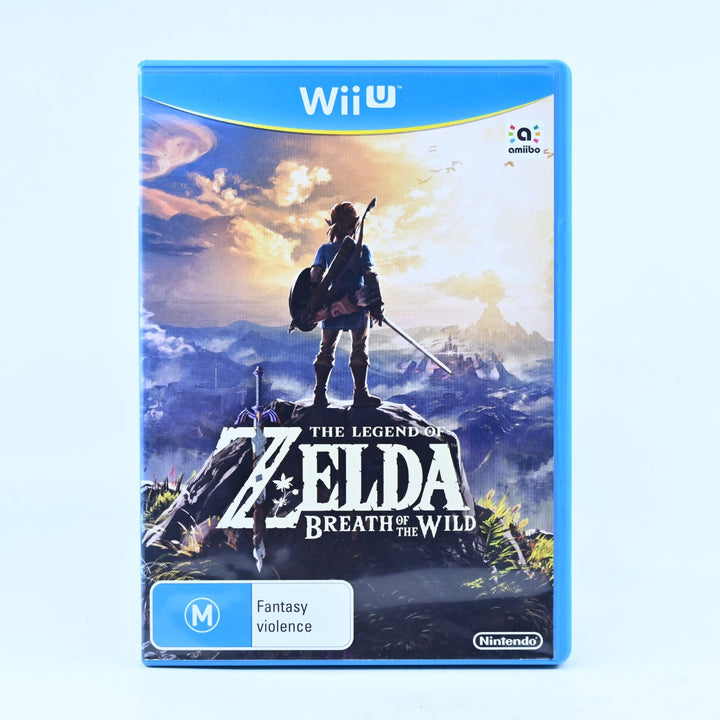 The Legend of Zelda: Breath of the Wild - Nintendo Wii U Game - PAL - FREE POST!