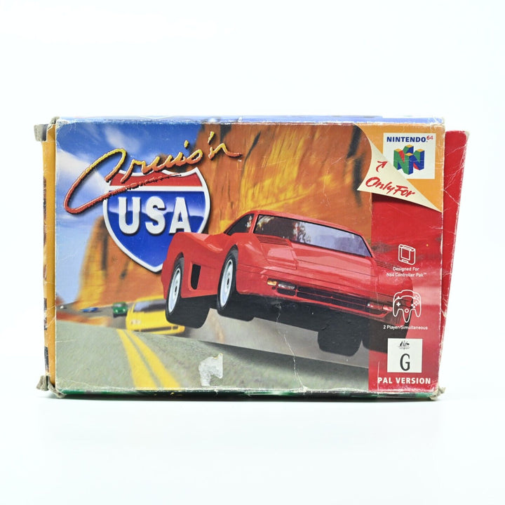 Cruis'n USA - N64 / Nintendo 64 Boxed Game - PAL - FREE POST!