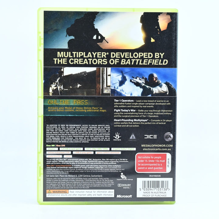 Medal of Honor - Classics - Xbox 360 Game + Manual - PAL - MINT DISC!