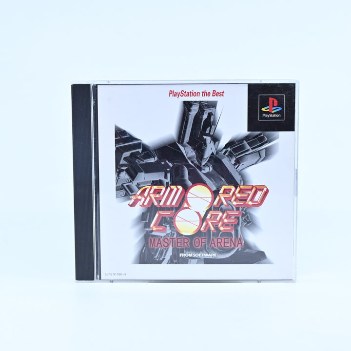 Armored Core: Master of Arena - Sony PS1 Game + Manual - NTSC-J - MINT DISC!