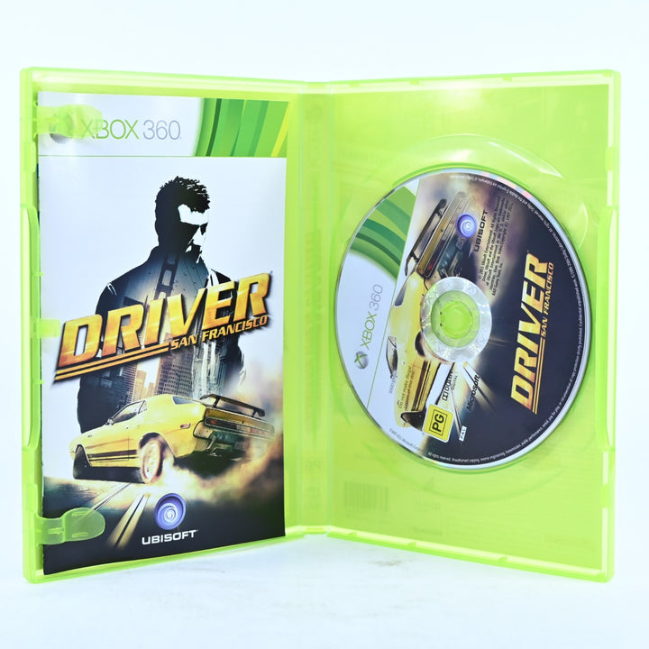 Driver San Francisco - Xbox 360 Game + Manual - PAL - MINT DISC!