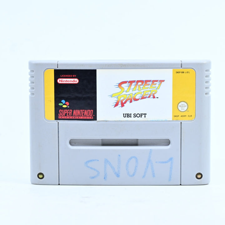 Street Racer - Super Nintendo / SNES Game - PAL - FREE POST!