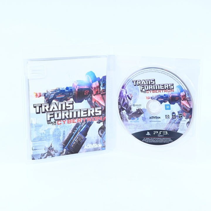 Transformers: War for Cybertron - Sony Playstation 3 / PS3 Game + Manual