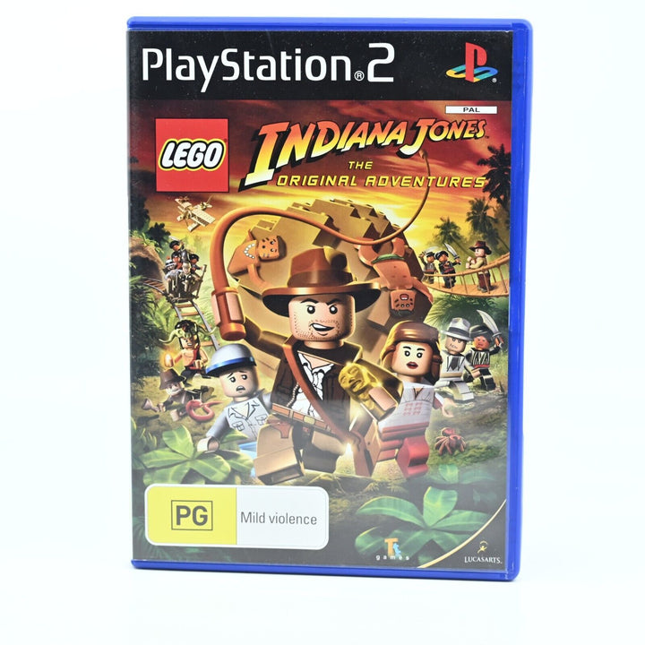 Lego Indiana Jones - Sony Playstation 2 / PS2 Game - PAL - MINT DISC!