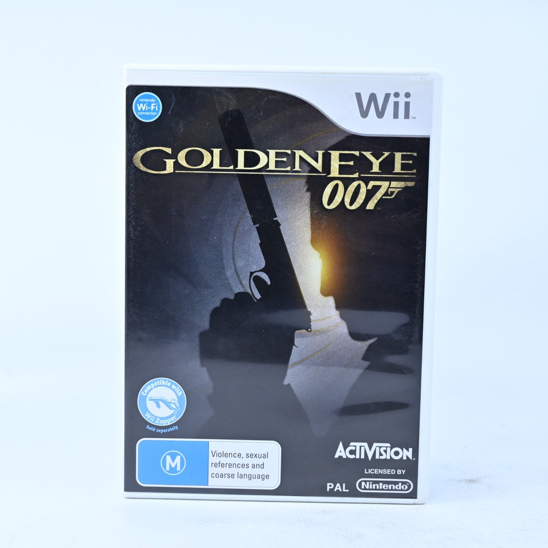 GoldenEye 007 - Nintendo Wii Game + Manual - PAL - MINT DISC!