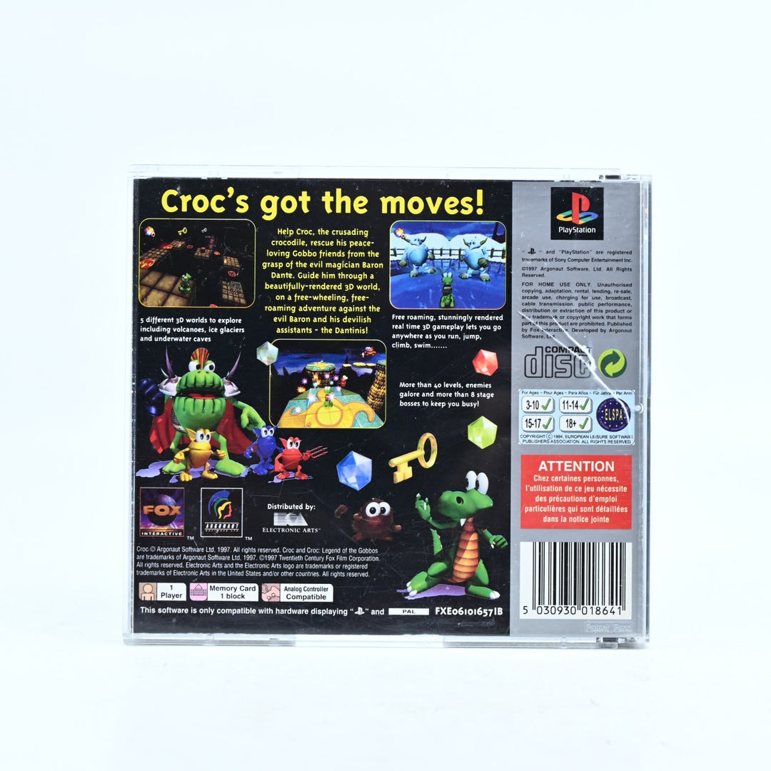 Croc: Legend of the Gobbos - Sony Playstation 1/ PS1 Game Disc Only - MINT DISC!