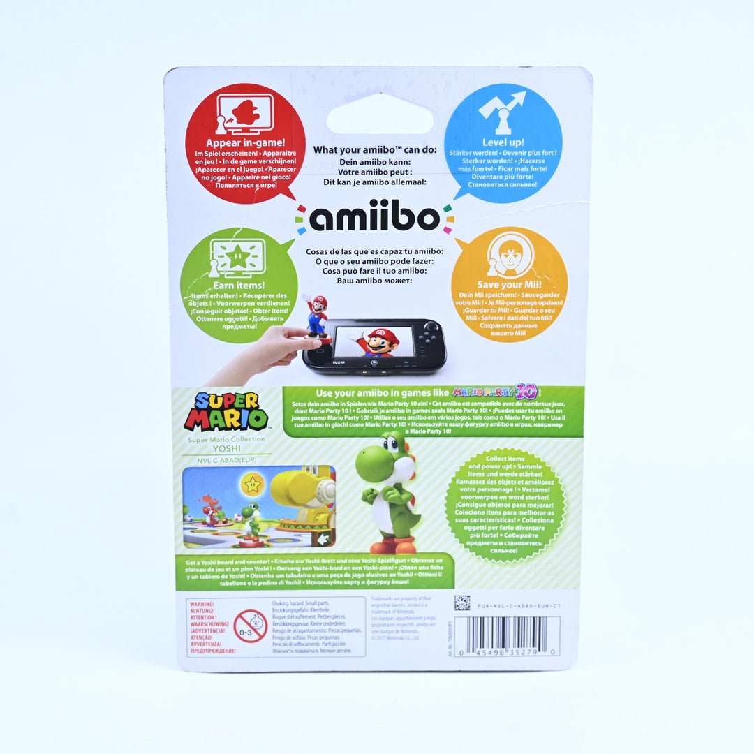 SEALED! Yoshi Amiibo - Super Mario - Nintendo - Toy