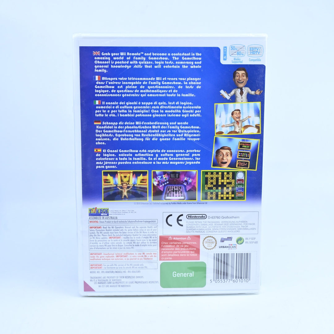Family Game Show - 3 Shows In 1 - SEALED! - Nintendo Wii Game - PAL - MINT DISC!