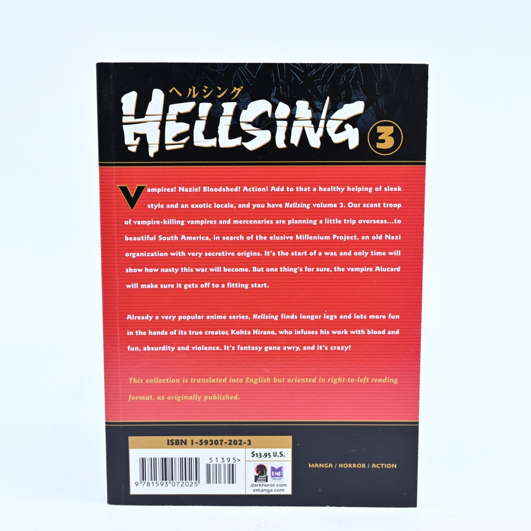 Hellsing Volumes 1-10 Lot - Dark Horse Manga - Manga