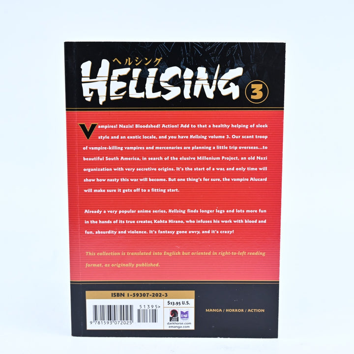 Hellsing Volumes 1-10 Lot - Dark Horse Manga - Manga