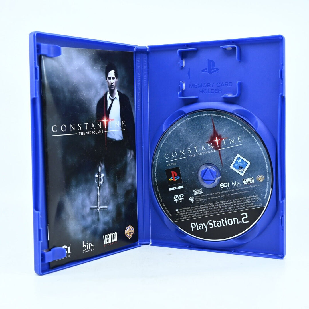 Constantine The Videogame - Sony Playstation 2 / PS2 Game + Manual - MINT DISC!