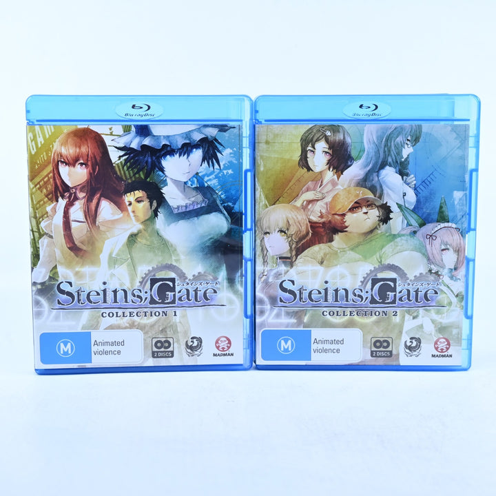 Steins;Gate - Collections 1 & 2 - Region B - Madman - Anime Blu-ray