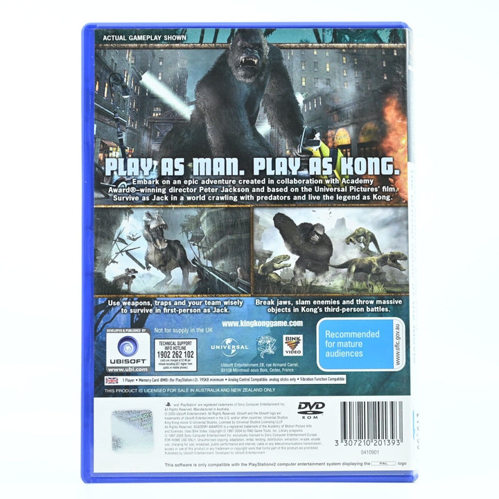 King Kong: Official Game of the Movie - Sony Playstation 2 / PS2 Game - PAL