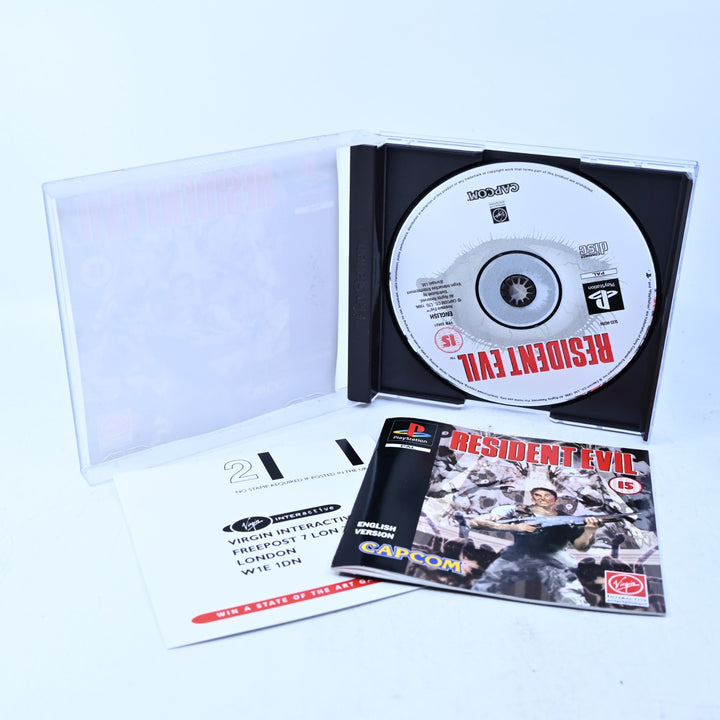 Resident Evil - Sony Playstation 1 / PS1 Game + Manual - PAL - MINT DISC!