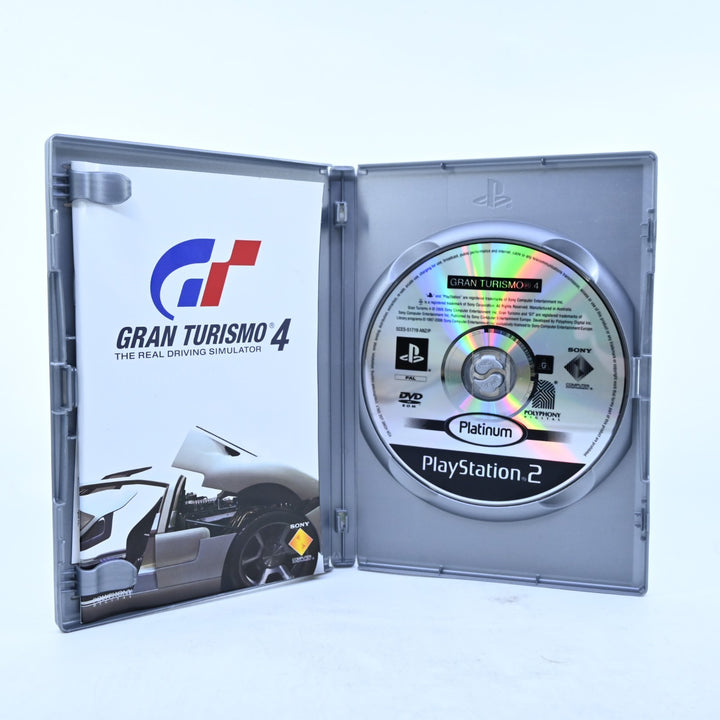 Gran Turismo 4 - Sony Playstation 2 / PS2 Game + Manual - PAL - MINT DISC!