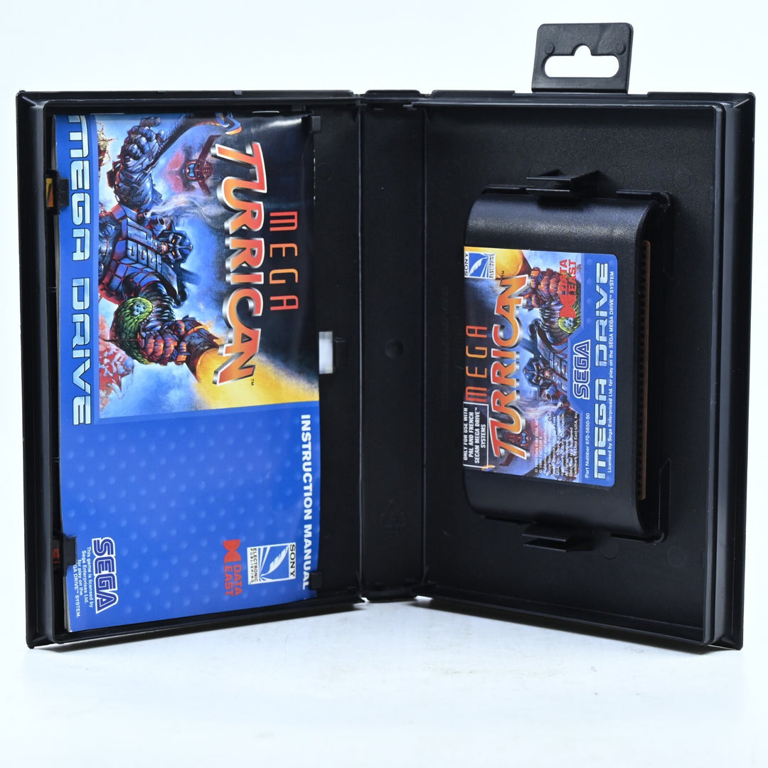 Mega Turrican - Sega Mega Drive Game - PAL - FREE POST!