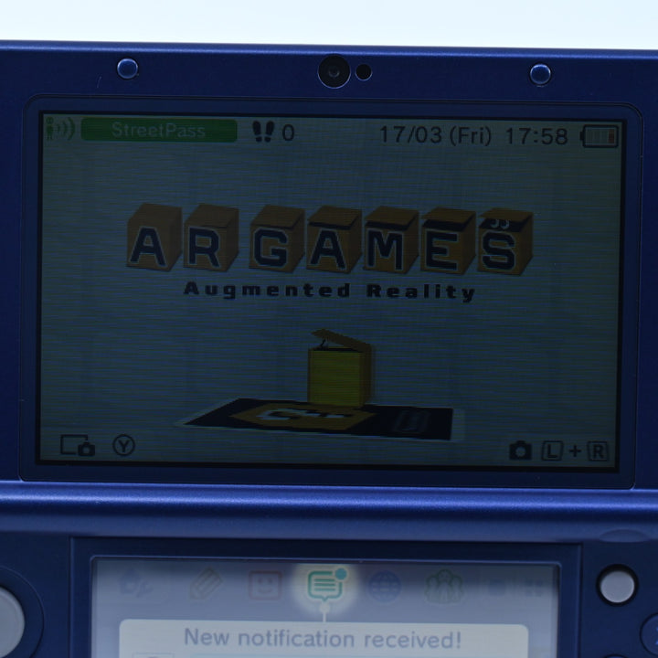 Metallic Blue - Top IPS - 'New' Nintendo 3DS Console XL RED-001 - PAL