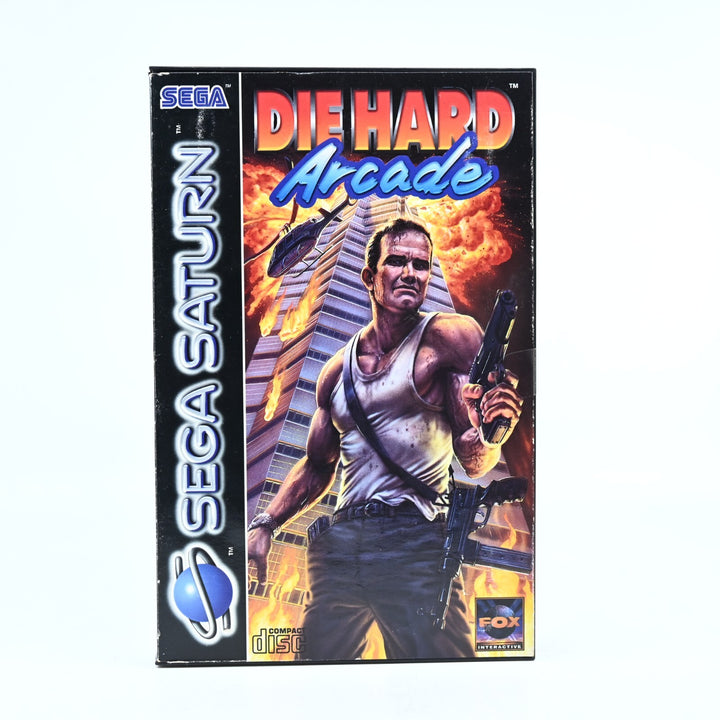 Die Hard Arcade - Sega Saturn Game - PAL - MINT DISC!