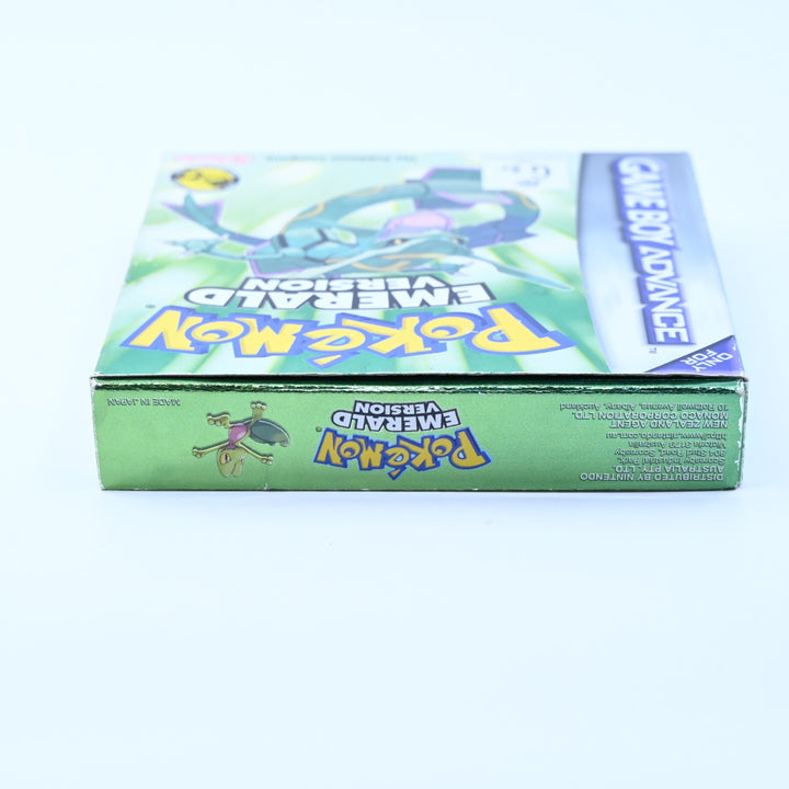Pokemon Emerald Version - GBA Boxed Game - PAL - FREE POST! ORIGINAL BAGGIE!