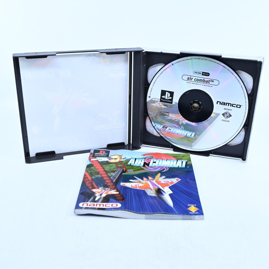 Air Combat - Sony Playstation 1 / PS1 Game + Manual - PAL - MINT DISC!
