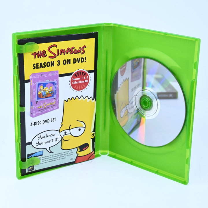 The Simpsons Hit & Run - Original Xbox Game + Manual - PAL - MINT DISC!