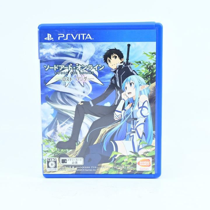 Sword Art Online: Lost Song - Sony PS Vita Game - Japanese - FREE POST!