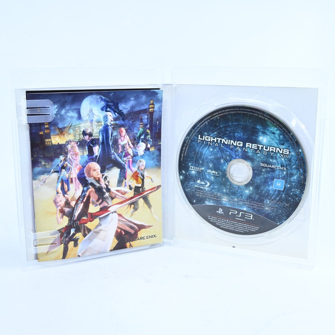 Lightning Returns: Final Fantasy XIII - Sony Playstation 3 / PS3 Game + Manual