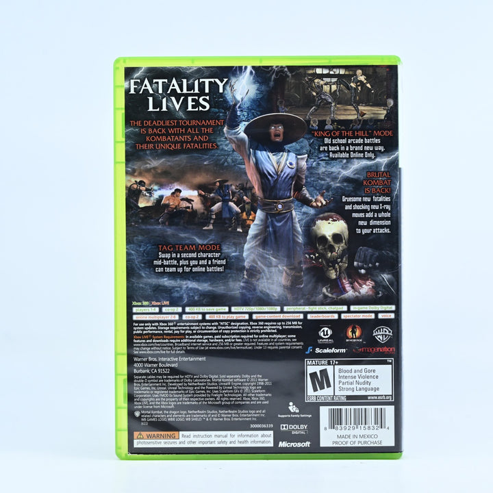 Mortal Kombat - Xbox 360 Game + Manual - Region Free -  FREE POST!
