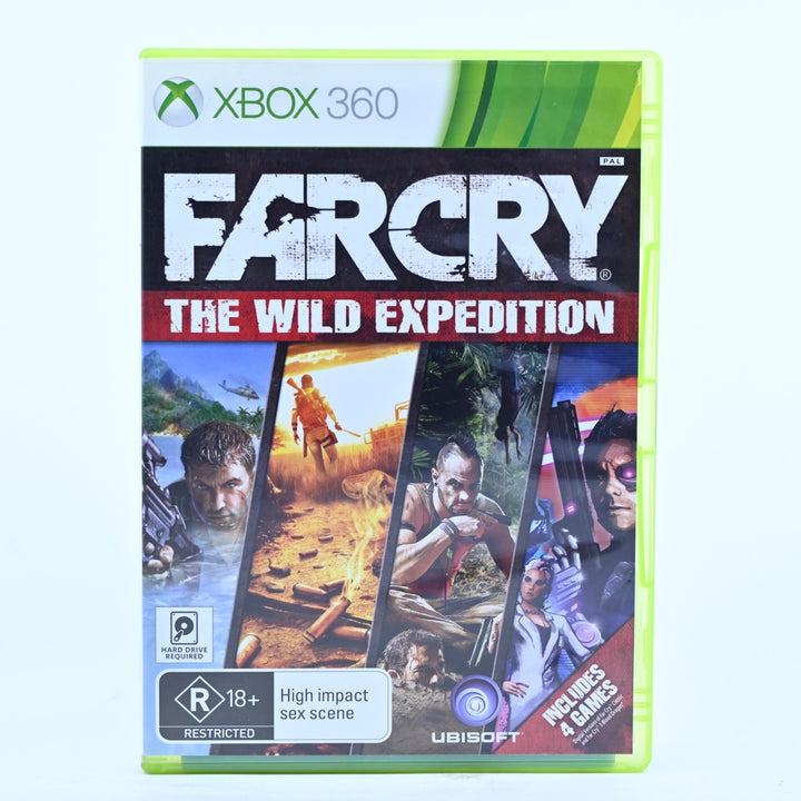 Far Cry The Wild Expedition - Xbox 360 Game + Manual - PAL - MINT DISC!