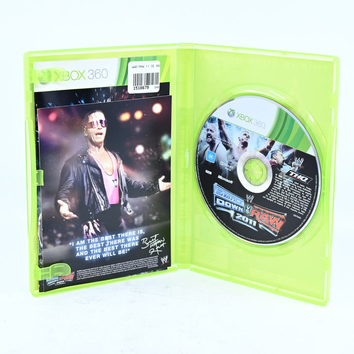 WWE SmackDown vs Raw 2011: The Hit Man Bonus Pack - Xbox 360 Game + Manual