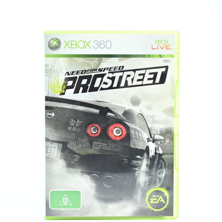 Need For Speed Pro Street - Xbox 360 Game + Manual - PAL - MINT DISC!