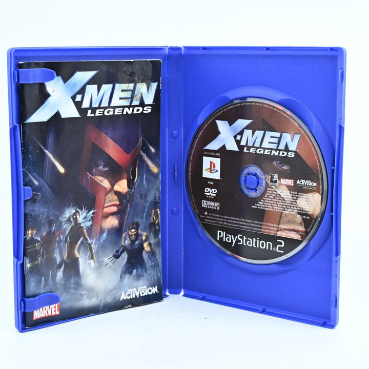 X-Men: Legends - Sony Playstation 2 / PS2 Game + Manual - PAL - MINT DISC!