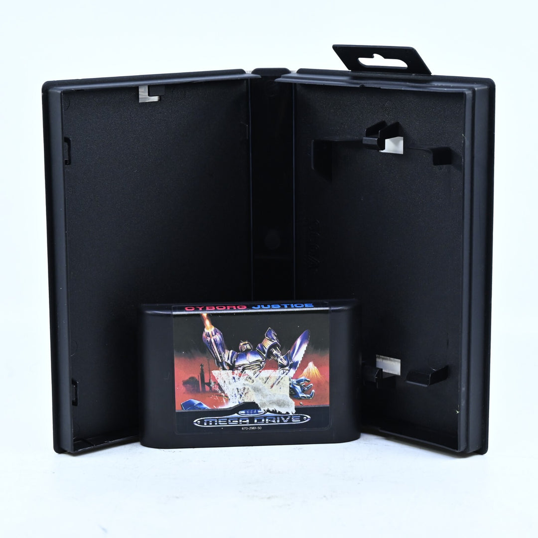 Cyborg Justice - Sega Mega Drive Game - No Manual - PAL - FREE POST!