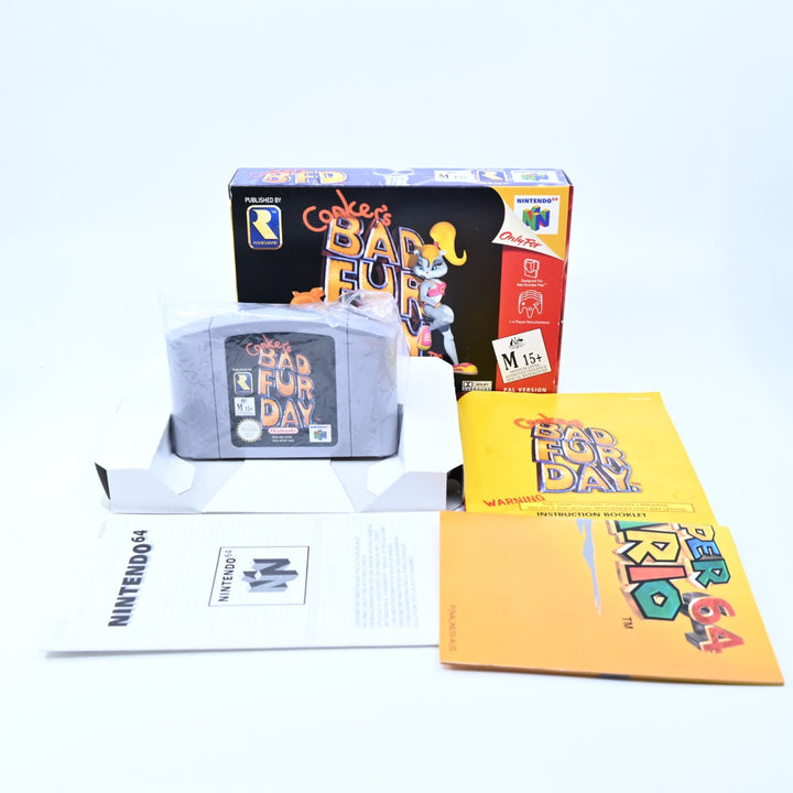 Conker's Bad Fur Day - N64 / Nintendo 64 Boxed Game - PAL - FREE POST!