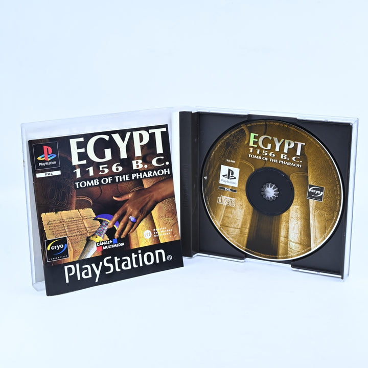 Egypt 1156 B.C. - Sony Playstation 1 / PS1 Game + Manual - PAL - MINT DISC!