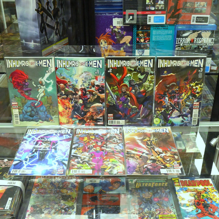 Inhumans vs. X-Men - Complete Set 0-6 - Soule / Rocafort / Brown - Marvel Comics