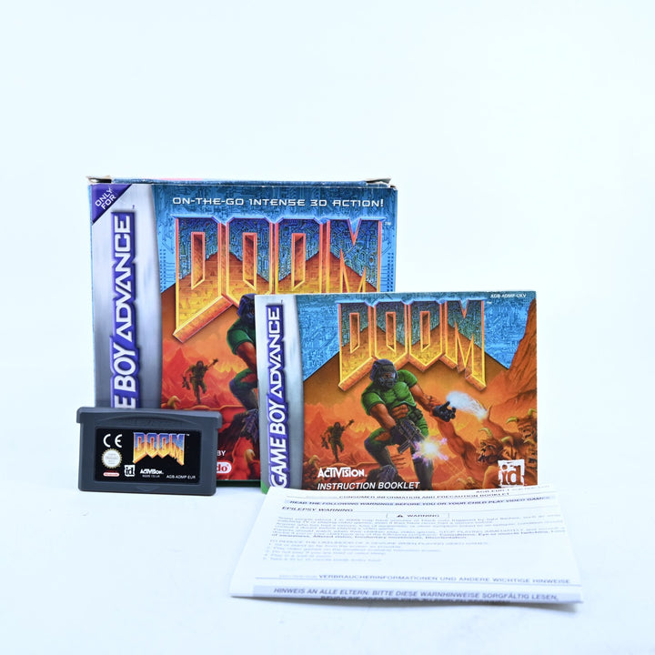 Doom - Nintendo Gameboy Advance / GBA Boxed Game - PAL - FREE POST!
