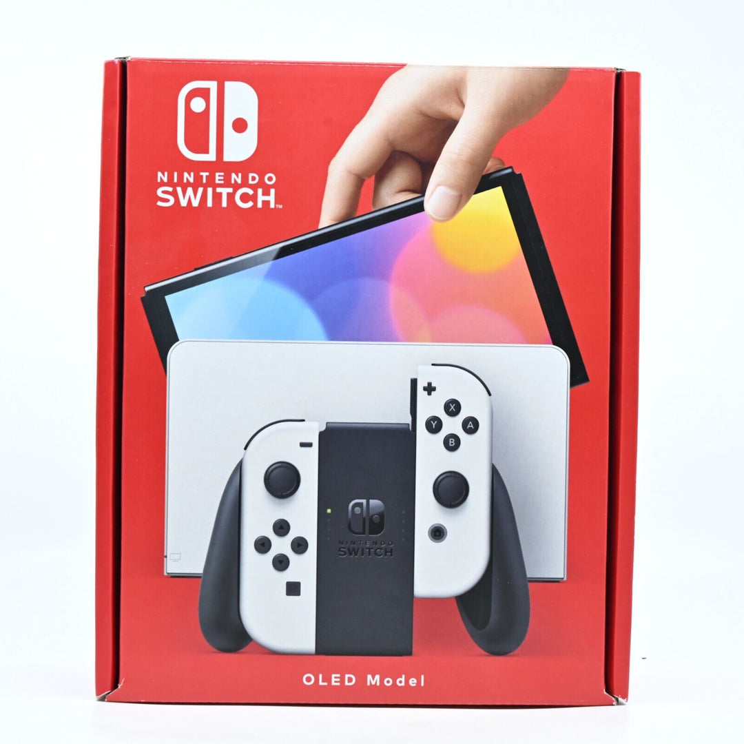 White OLED Model - Nintendo Switch Boxed Console - PAL - FREE POST!