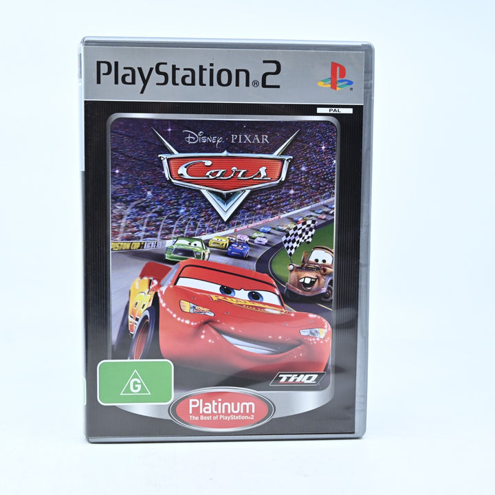 Disney Pixar Cars - Sony Playstation 2 / PS2 Game + Manual - PAL - MINT DISC!