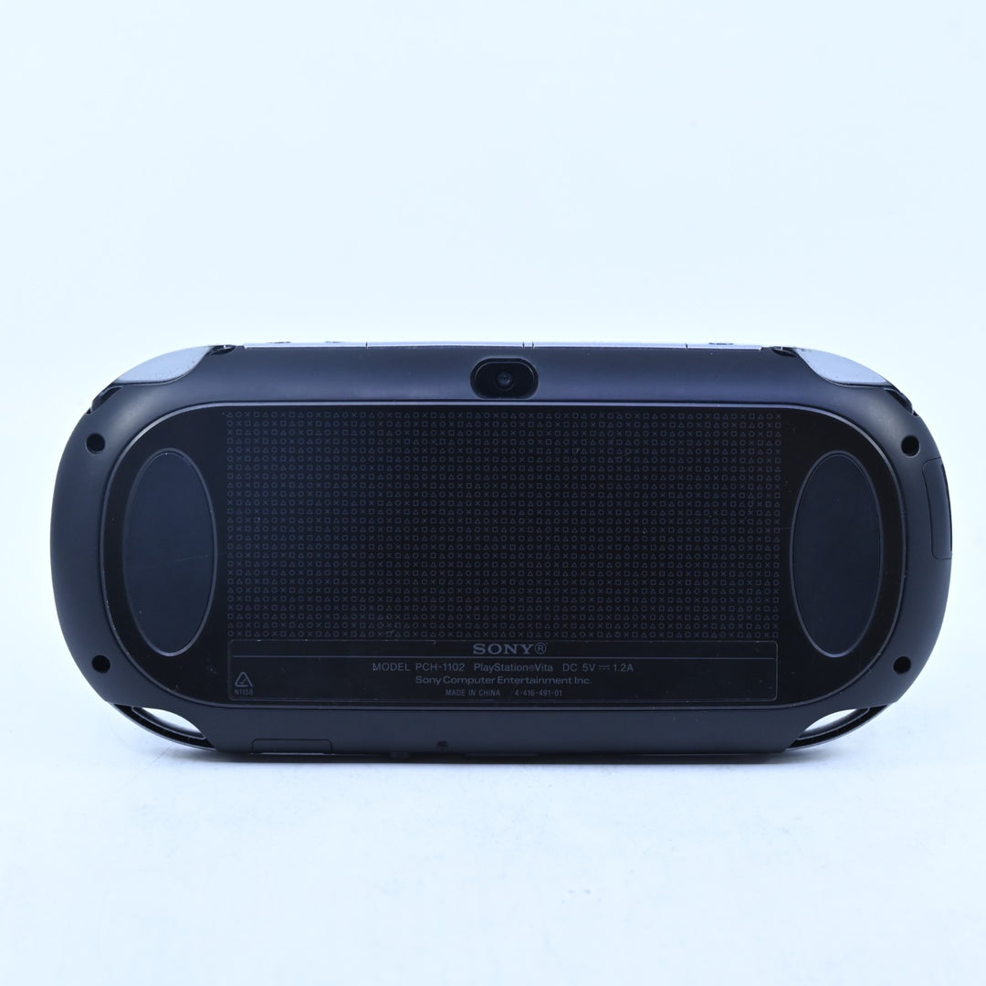 Crystal Black Sony PS Vita Boxed Console - PCH-1102 - PCH-1100 - FREE POST!
