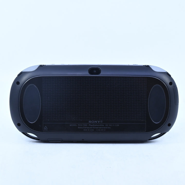 Crystal Black Sony PS Vita Boxed Console - PCH-1102 - PCH-1100 - FREE POST!