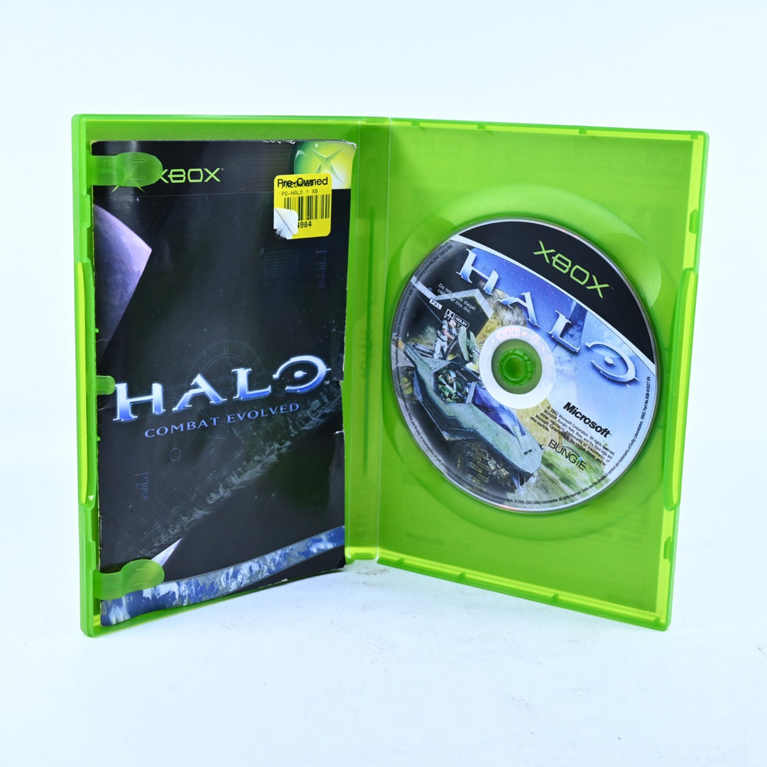 Halo: Combat Evolved - Original Xbox Game + Manual - PAL - MINT DISC!