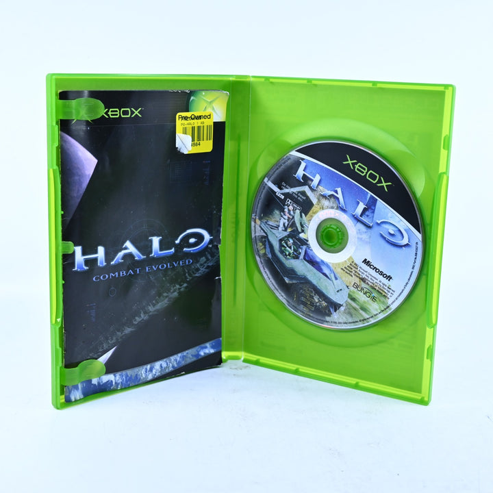 Halo: Combat Evolved - Original Xbox Game + Manual - PAL - MINT DISC!