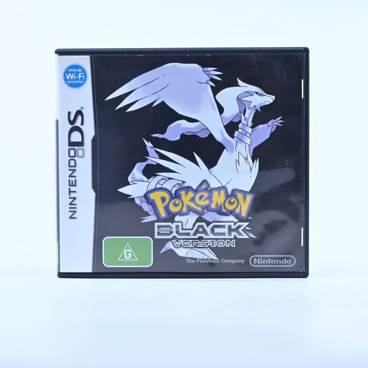 Pokemon Black Version - Nintendo DS Game - AUS PAL + Manual - FREE POST!