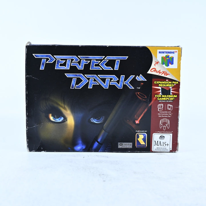 Perfect Dark - N64 / Nintendo 64 Boxed Game - PAL - FREE POST!