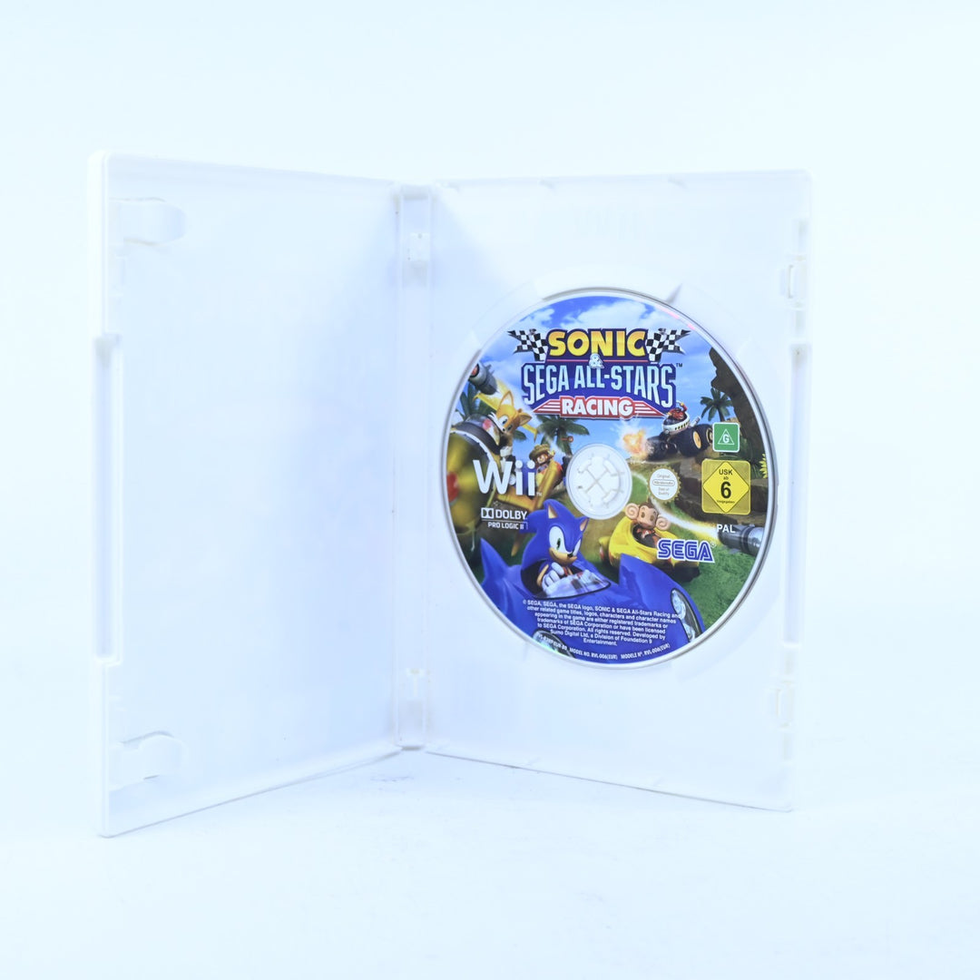 Sonic &amp; Sega All-Stars Racing - Nintendo Wii Game - No Manual - PAL